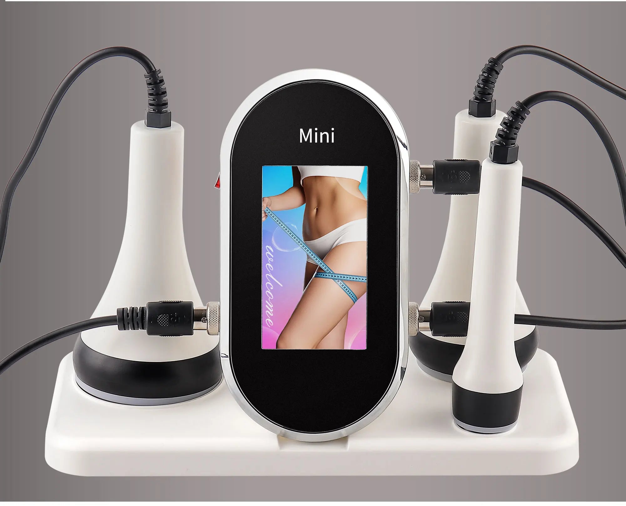 Ultrasonic Cavitation Body Slimmer with RF Skin Tightening - White Relaxation Treatment Tidesmit