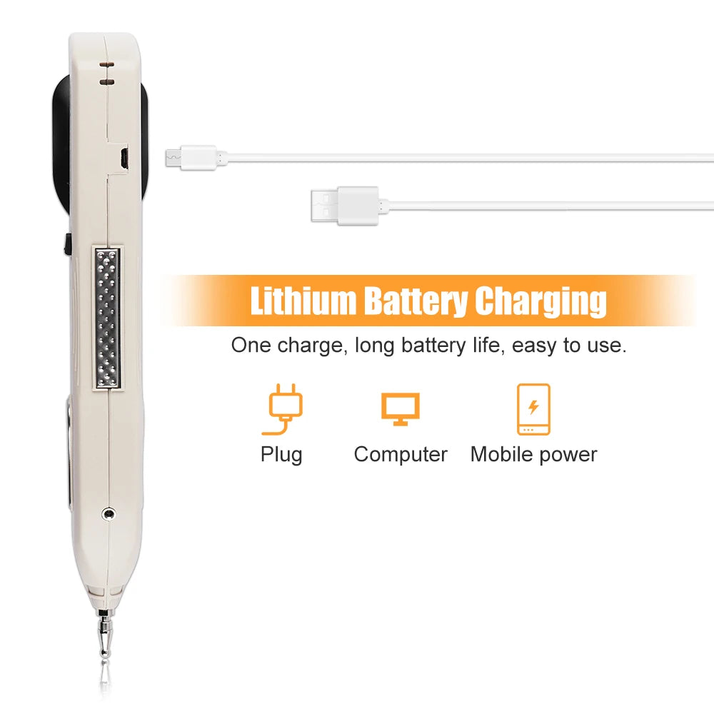 Acupuncture Pen Electronic Muscle Stimulator for Home Relaxation Therapy Relaxation Treatment Tidesmit