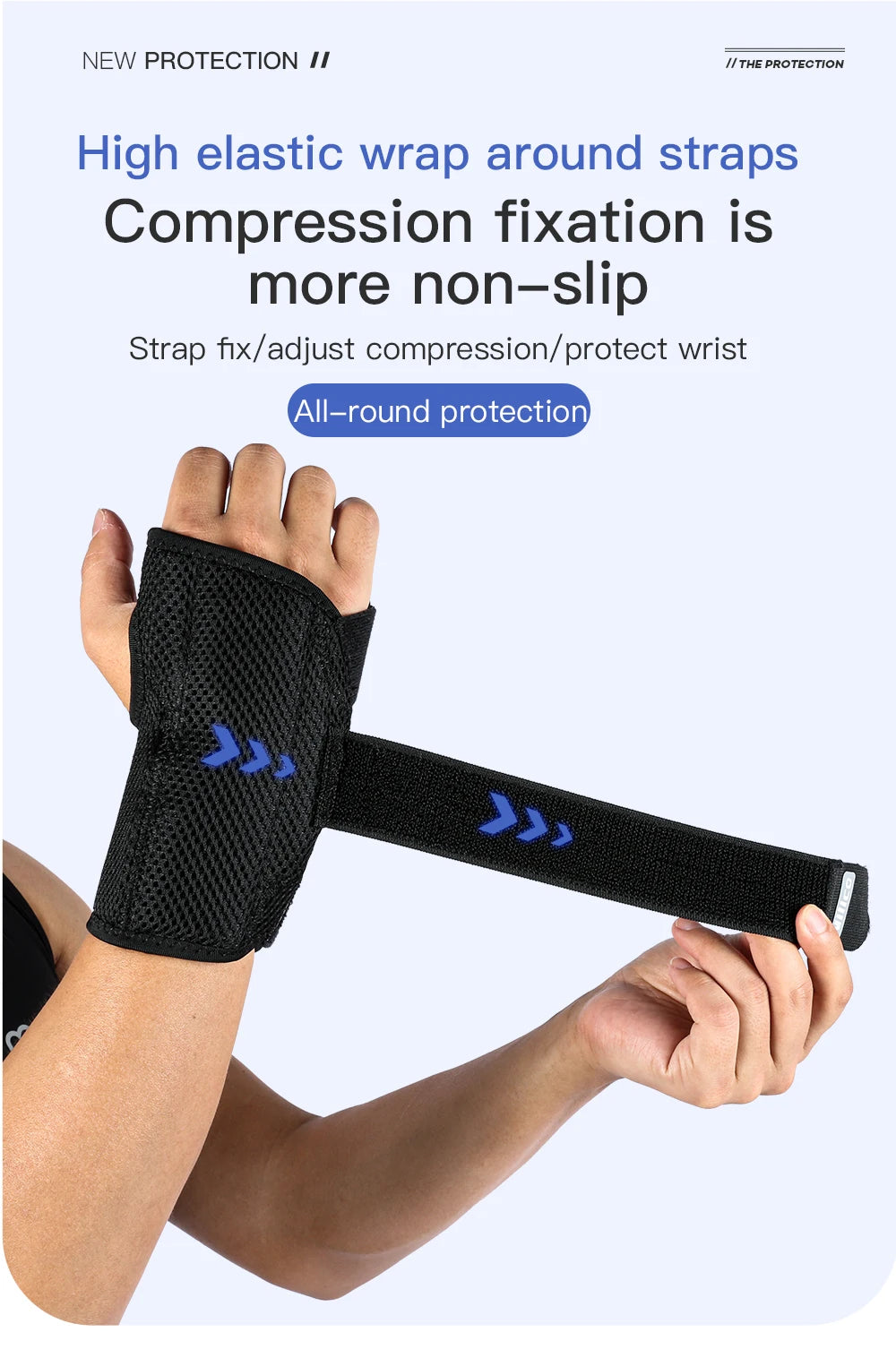 Breathable Wrist Support Professional Splint Wrist Brace Protector Band Arthritis Carpal Tunnel Hand Sprain Tendinitis Wristband