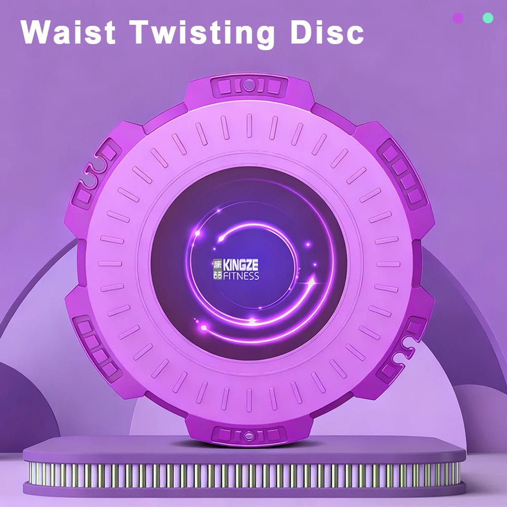 Waist Twisting Disc Fitness Board with Massage - Portable Home Trainer Body Shaping Massage Equipment Tidesmit