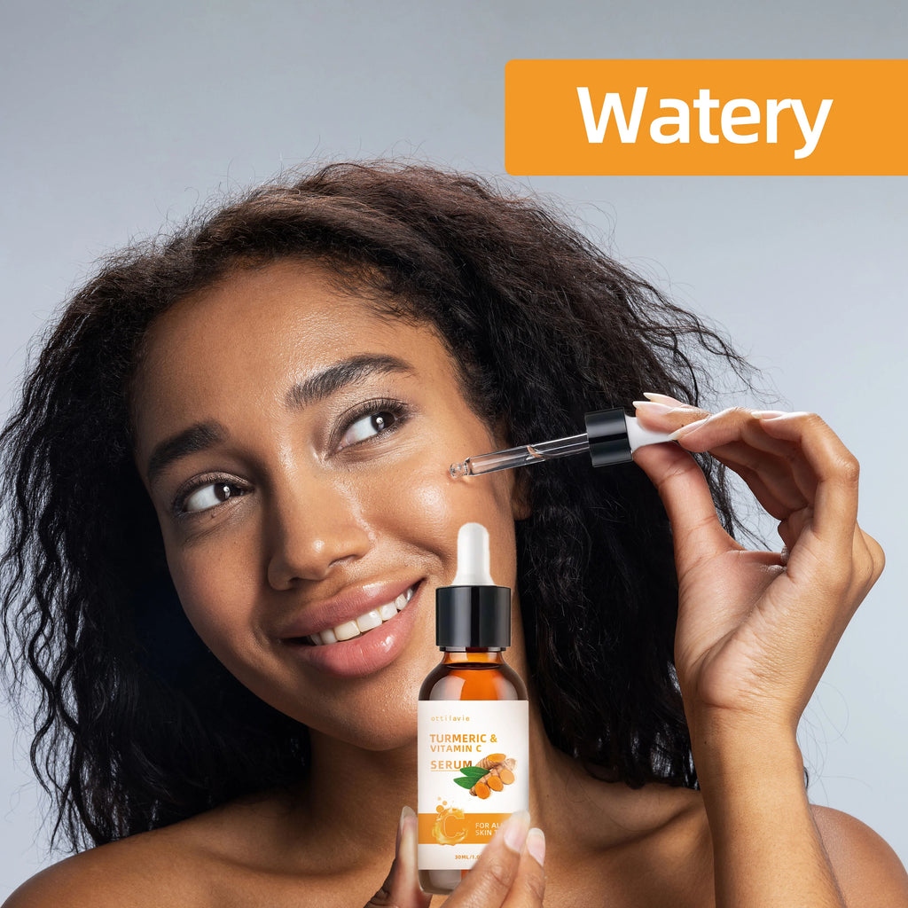 Turmeric & Vitamin C  Lifting Serum - For Face & Neck | Hydrating | Non-Greasy | For All Skin Types
