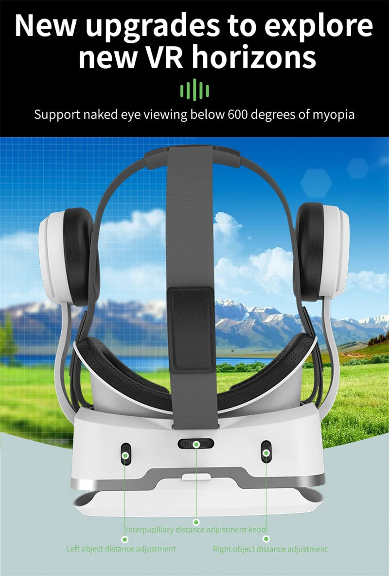 Tidesmit VR Headset for 4.7-7 Inch Smartphones - 3D Cinema Experience Tidesmit