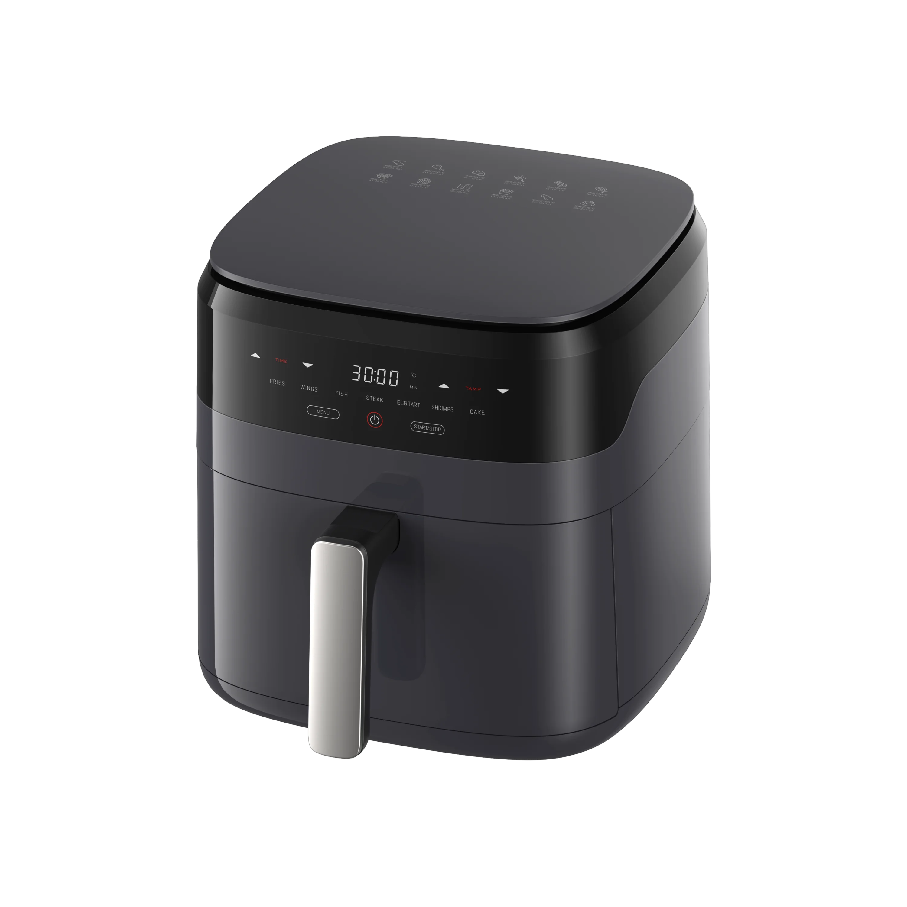 5L Factory Hot Selling 1500W  Large Capacity Multi-functional air Fryer Air Fryers for Rv Ovens Electrical Appliances Online