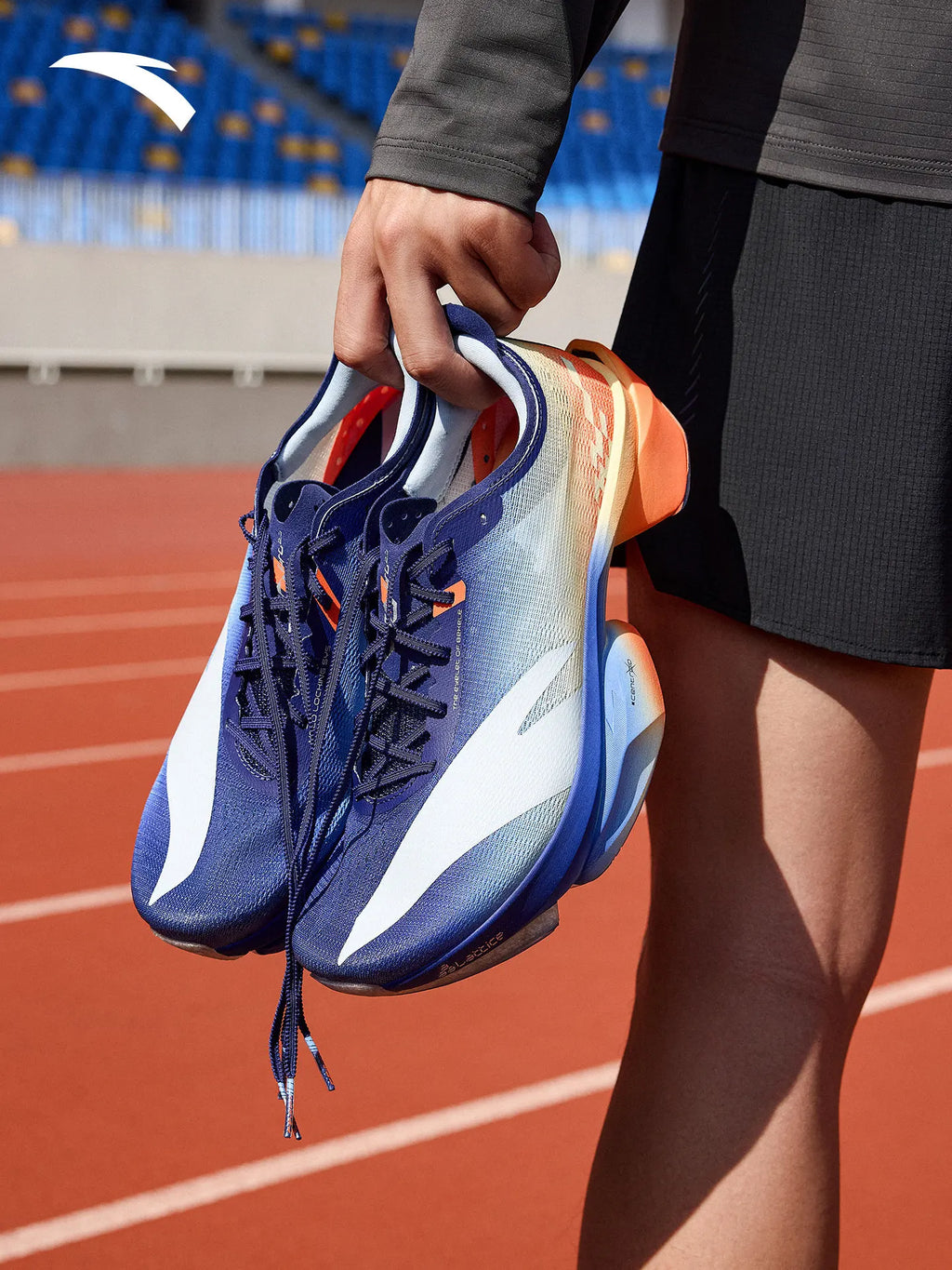 Anta × Xu Beihong's galloping horse figure joint name series C10 PRO 2 generation marathon running shoes men.