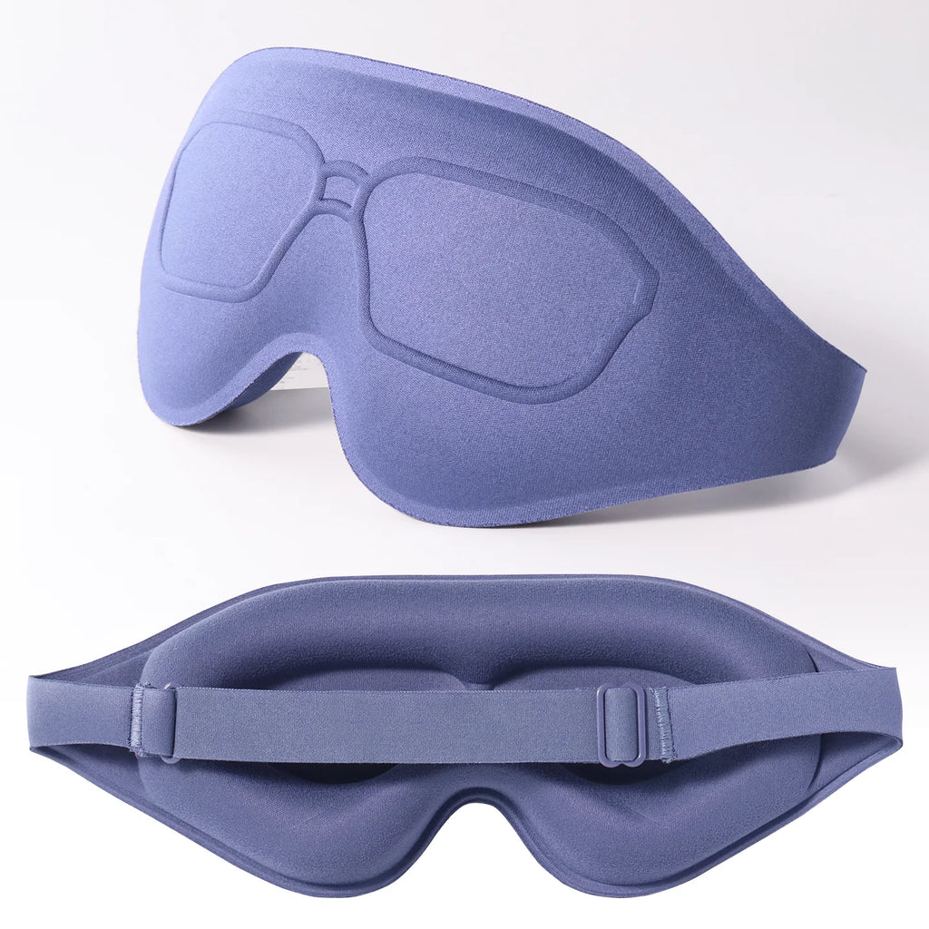 3D Sleeping Eye Mask Shading Breathable Eye Cover Natural Sleeping Eye Mask Memory Foam Block Night Mask Blindfold for Sleep