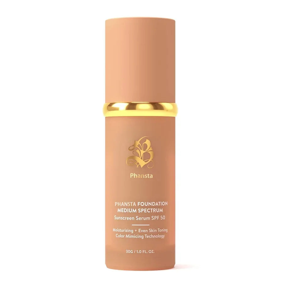 Tidesmit 4-in-1 hydrating liquid foundation with SPF 50 plus full coverage concealer for natural face makeup finish