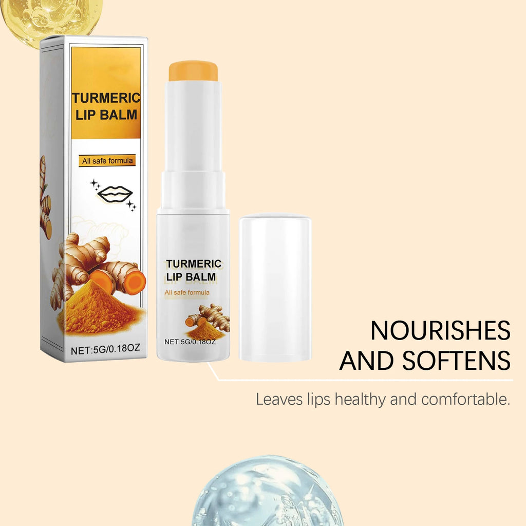 Turmeric Lip Balm – Intensive Moisturizing Lip Treatment (5g) Lip Care Tidesmit