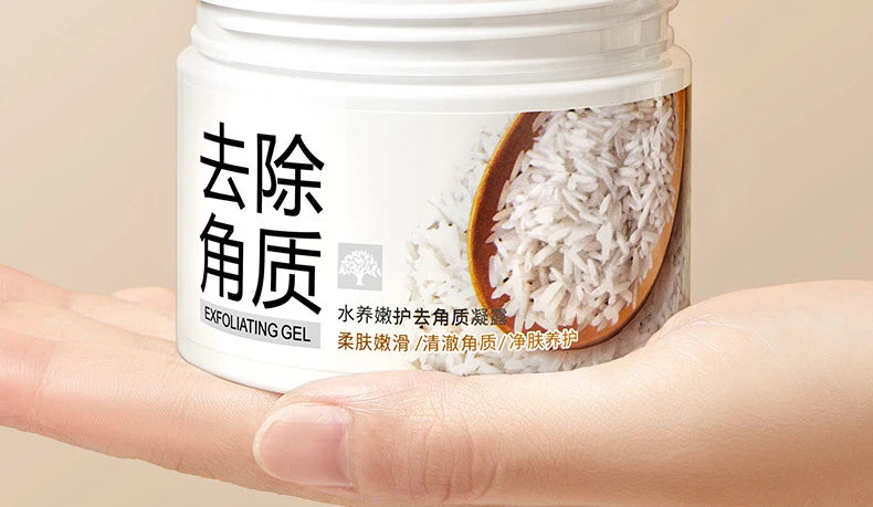 White Rice Exfoliating Gel - Gentle Brightening Facial Scrub | Tidesmit Scrubs Treatments Tidesmit