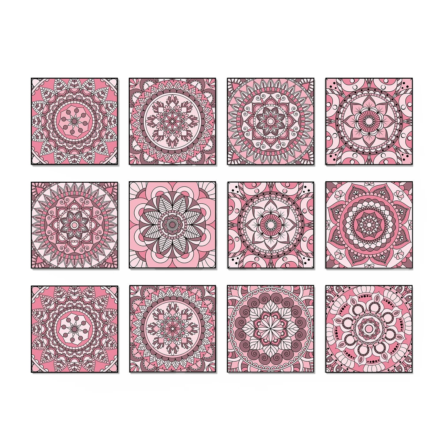 Classic Tile Self-adhesive Wallpaper, Waterproof Thickened PE Foam Wall Sticker for Bedroom, Bathroom, Kitchen, Tile Sticker