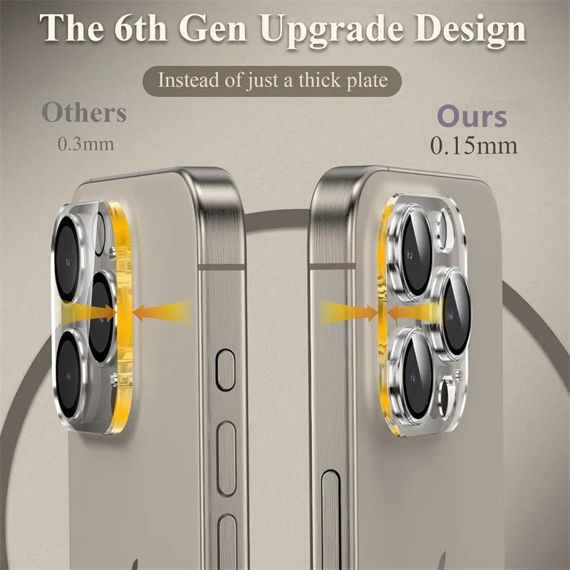 iPhone Lens Protector Case | Military-Grade Shock-Absorbing Cover Tidesmit