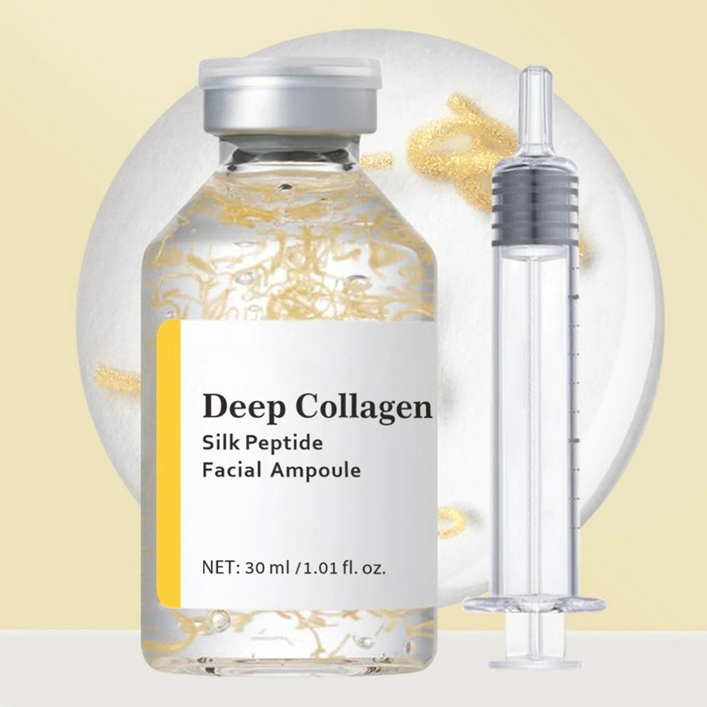 Silk Peptide Anti-Aging Serum: Professional Firming Skin Treatment Scrubs Treatments Tidesmit