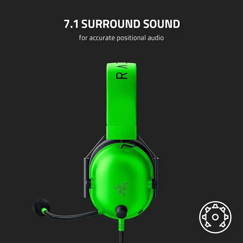 Wired Esports Gaming Headset 7.1 Surround Sound - Tidesmit Multi-Color Tidesmit