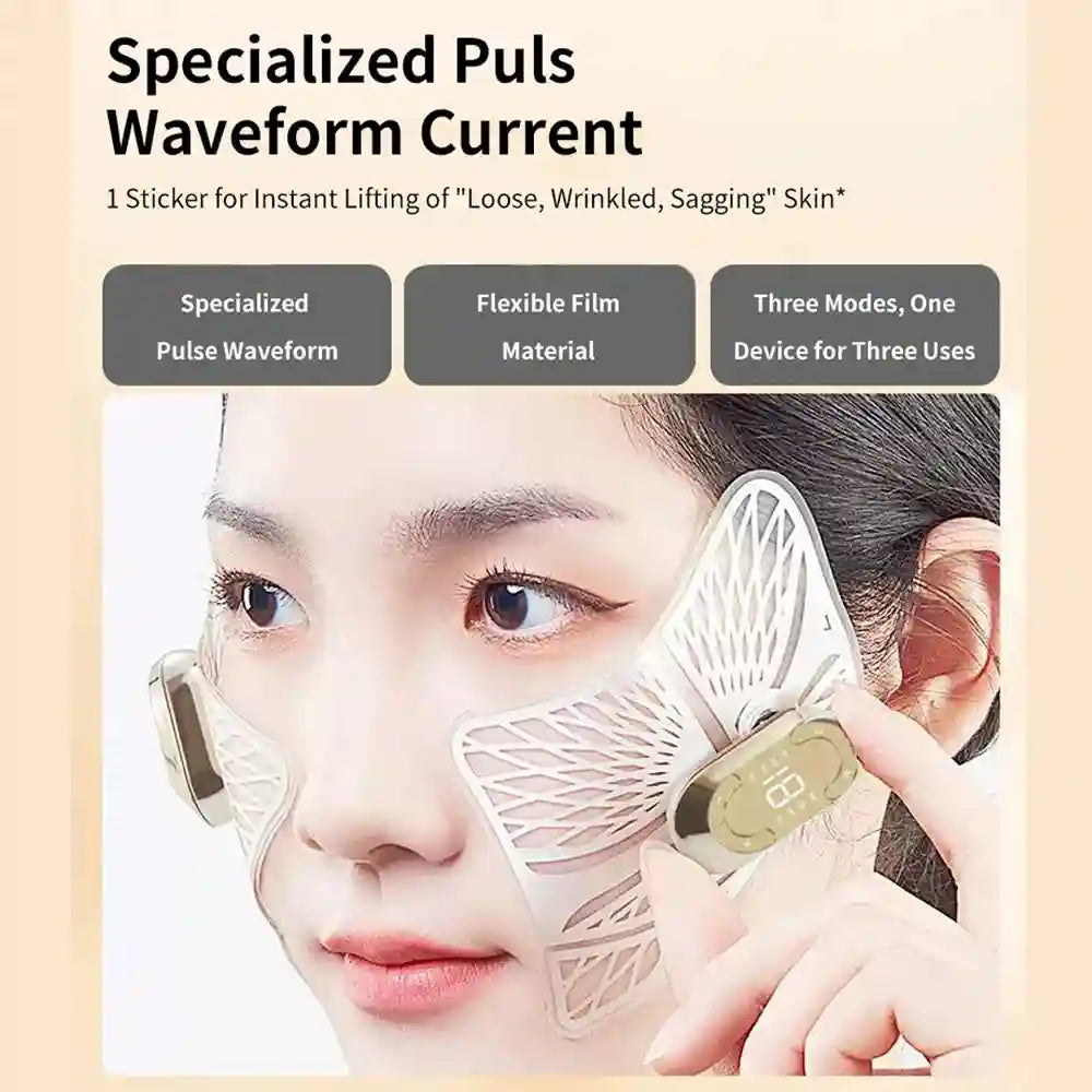 Microcurrent Eye Massager for Fatigue and Dark Circles - Rechargeable Eye Massage Instrument Tidesmit