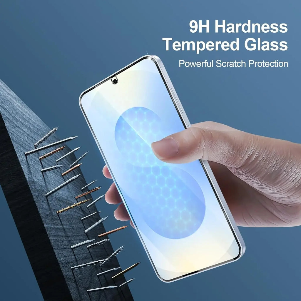 Samsung Galaxy A07 Tempered Glass Screen Protector - 9H Hardness Bundle Tidesmit