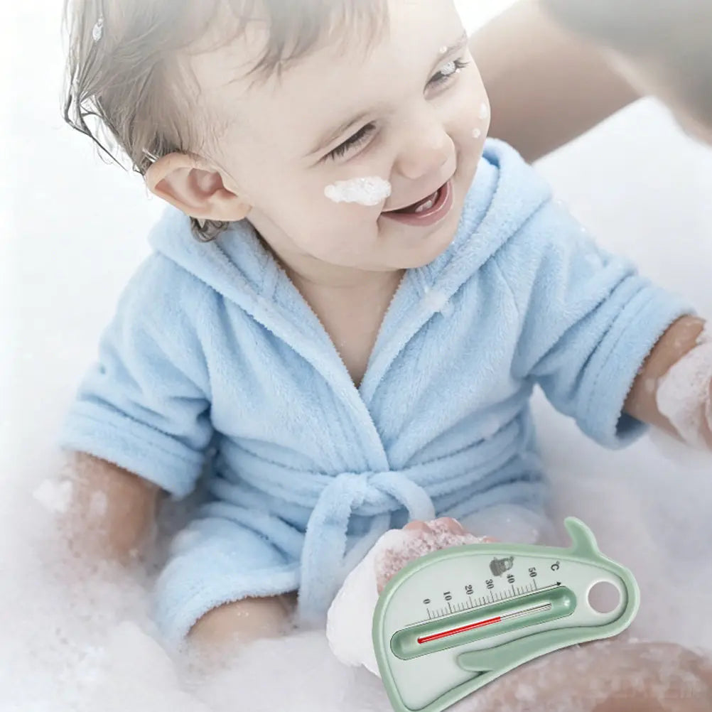 Bathtub Thermometer Baby Water Thermometer Penguin Shape Durable PP Material Safe Accurate Measurement for Bath Room Infant Use