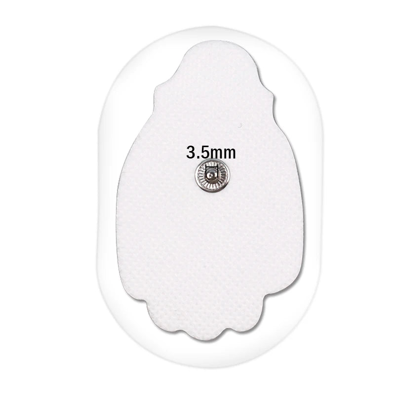TENS Unit Electrode Pads: Reusable Muscle Stimulator Gel Sets Back Massage Instrument Tidesmit