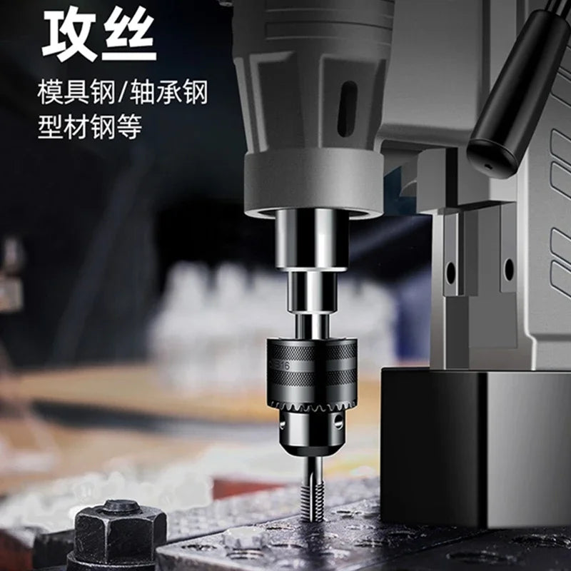 Electric Bench Drilling Rig Machine Magnetic Twist Bench Machine for Engineering Steel Structure 220V LY TN18RE