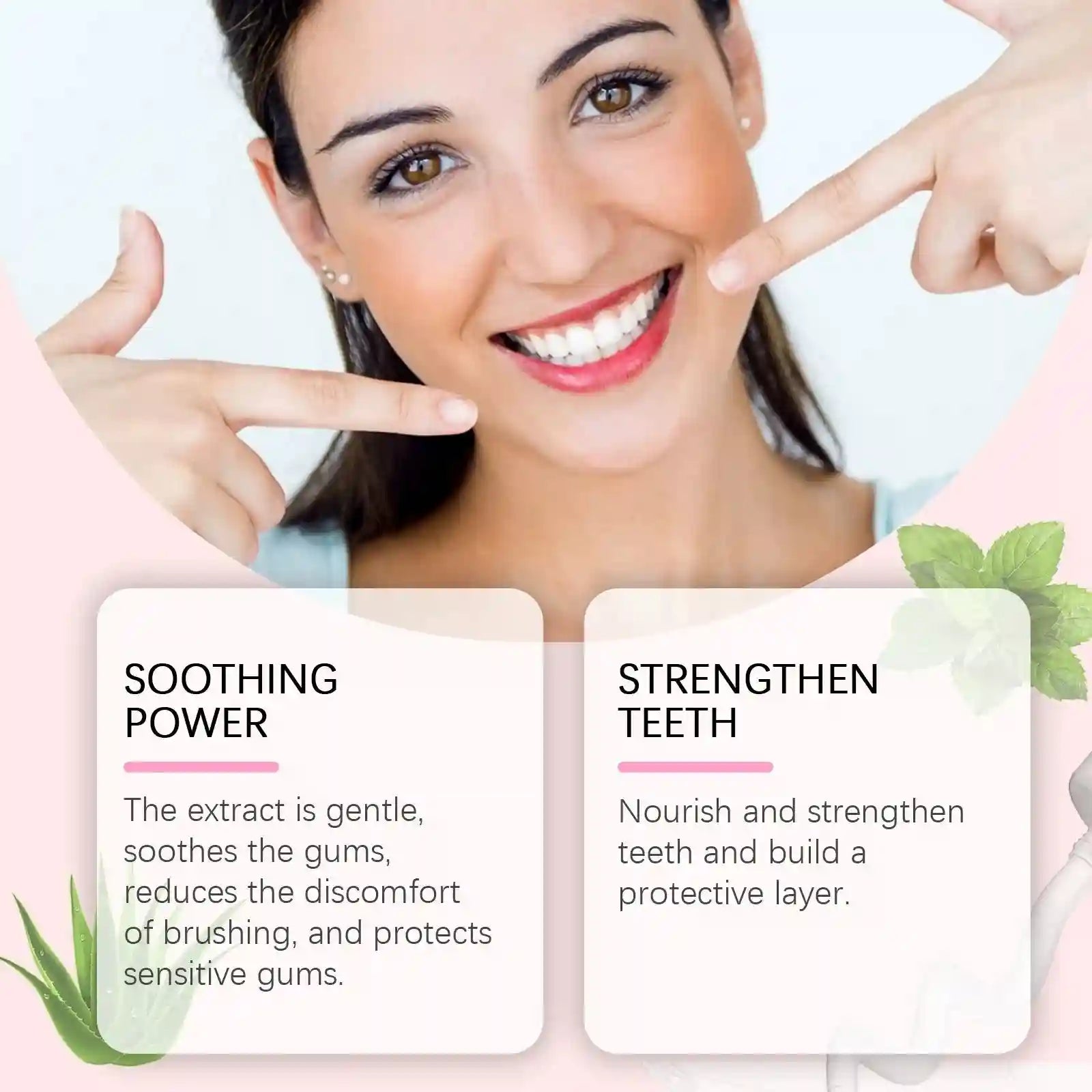 Tidesmit Nicotinamide teeth brightening toothpaste for deep cleaning, plaque removal, and fresh breath.