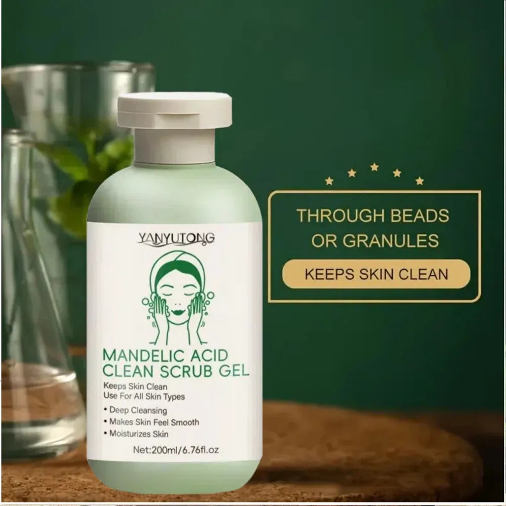 Exfoliating Facial Scrub | Aloe Vera Deep Pore Cleansing Gel 100ml Scrubs Treatments Tidesmit