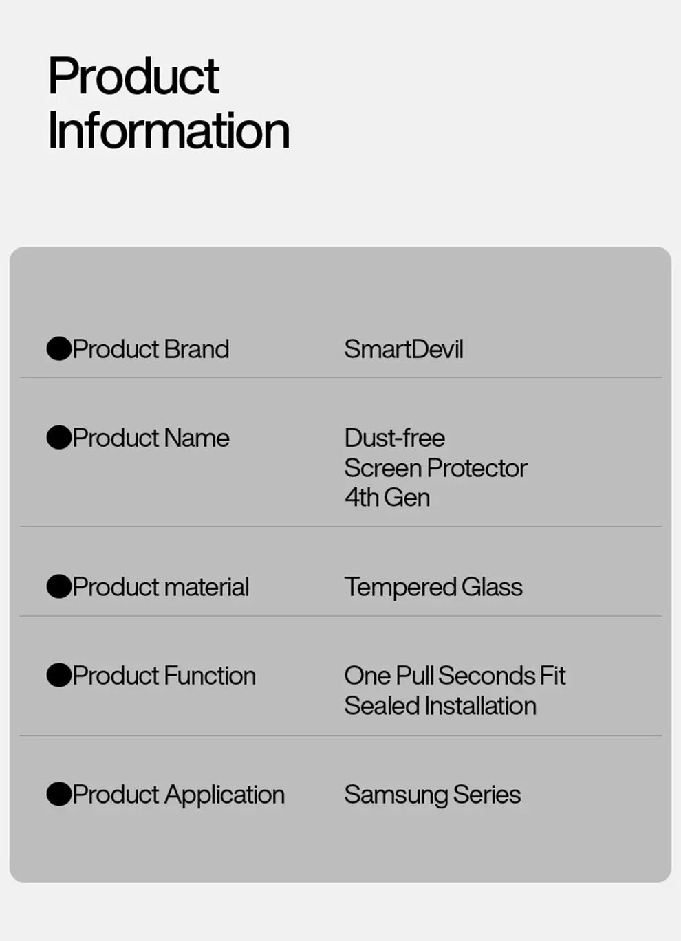 Samsung S25 Ultra Screen Protector | 9H Hardened HD Glass | Tidesmit Tidesmit