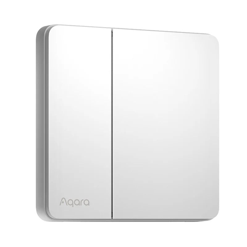 Aqara Smart Wall Switch Z1 More Control Zigbee 3.0 Compatible with Single Live/Neutral Wire Design Work With Mi Home HomeKit APP