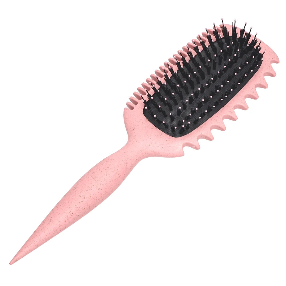 Detangling Air Cushion Hairbrush by Tidesmit – Ergonomic Scalp Massager Massage Chairs pink Tidesmit