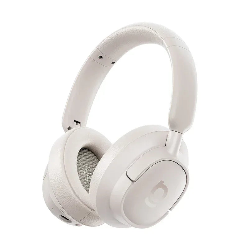Wireless Over-Ear Headphones - 80 Hour Battery - Tidesmit Grey White Tidesmit
