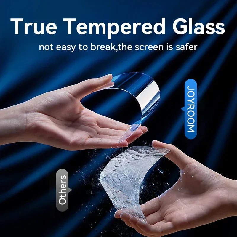 iPhone 15 Screen Protector Tempered Glass 9H Hardness Case Friendly 3pcs Tidesmit