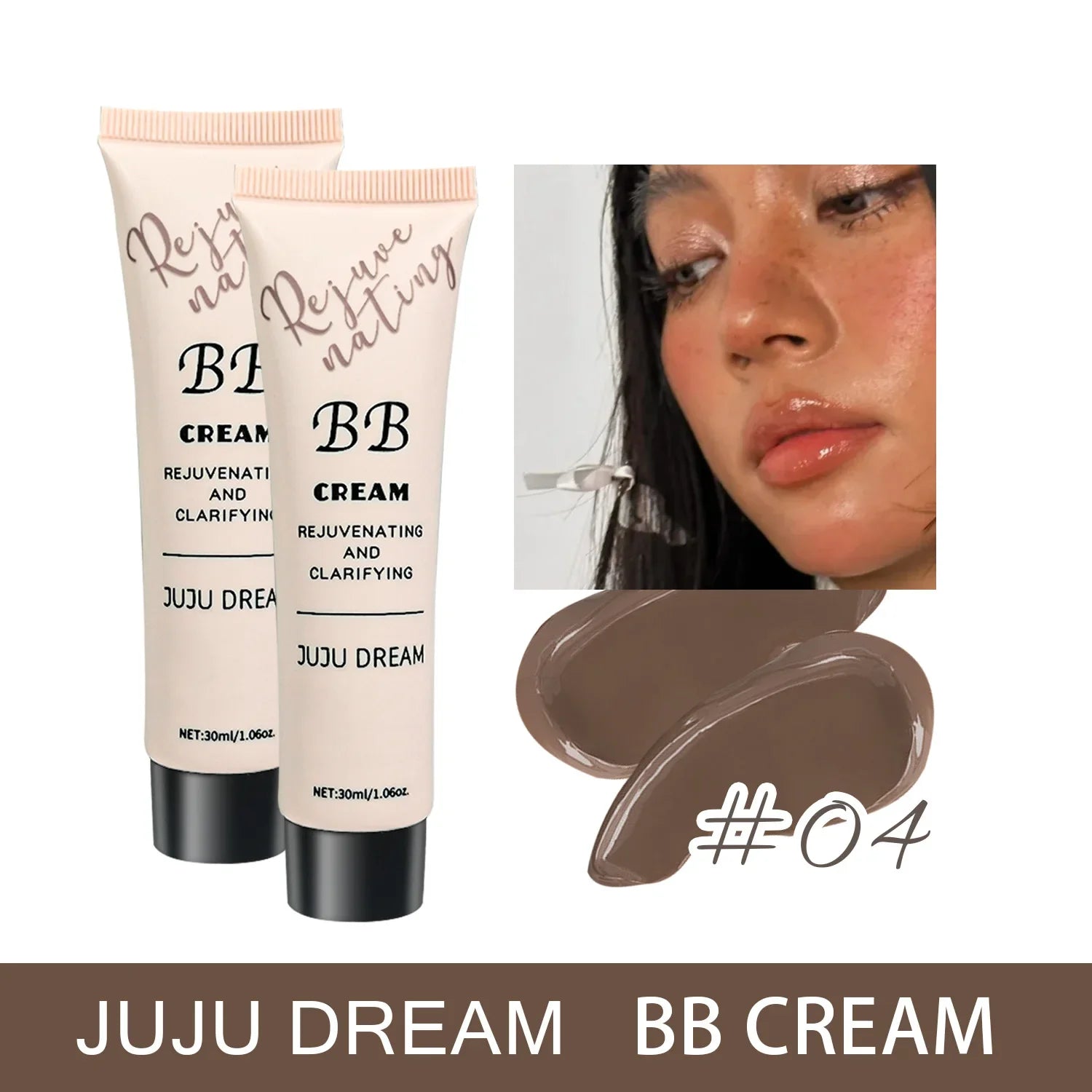 Tidesmit BB cream liquid foundation with concealer and oil control for moisturizing long-lasting waterproof makeup