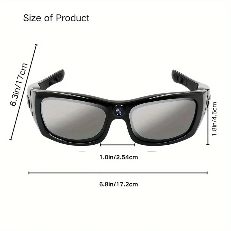AI Smart Glasses with Camera and Audio - 64GB Mixed Reality Headset Tidesmit