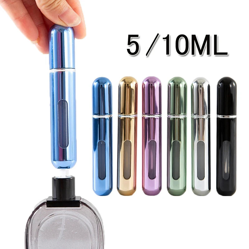 Refillable Perfume Spray Atomizer: Portable 5ml and 10ml Travel Dispenser Permanent Makeup Machines Tidesmit