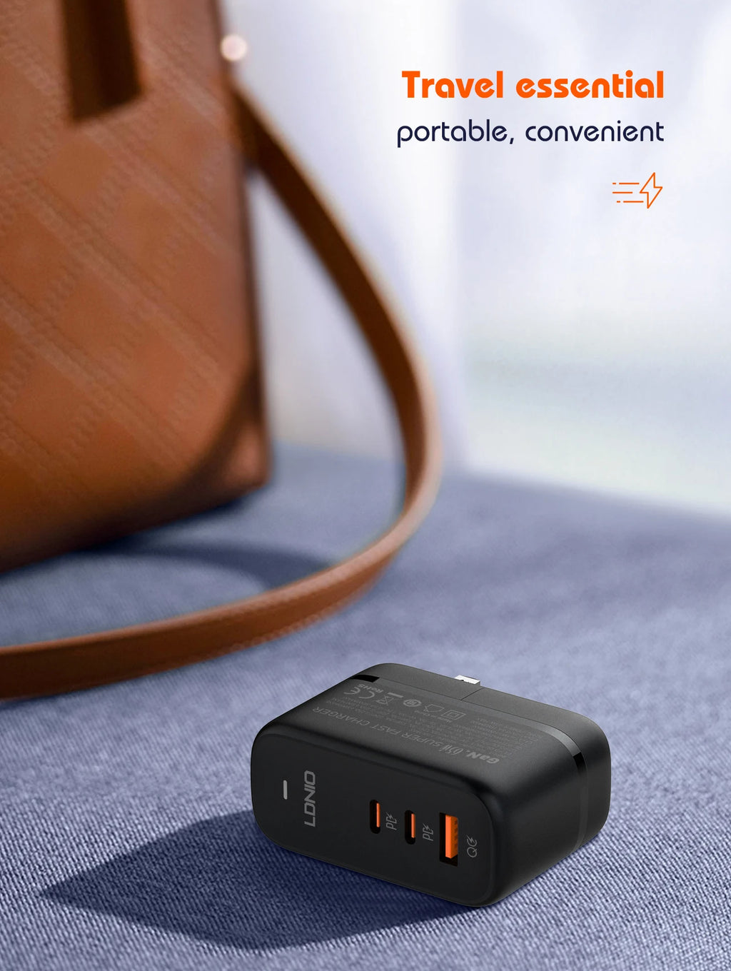 140W GaN USB C Charging Station - 6 Port Fast Desktop Wall Hub Tidesmit