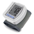 Wrist Digital Blood Pressure Monitor, Heart Rate Pulse Meter, Portable Sphygmomanometer Tensiometer for Home Use