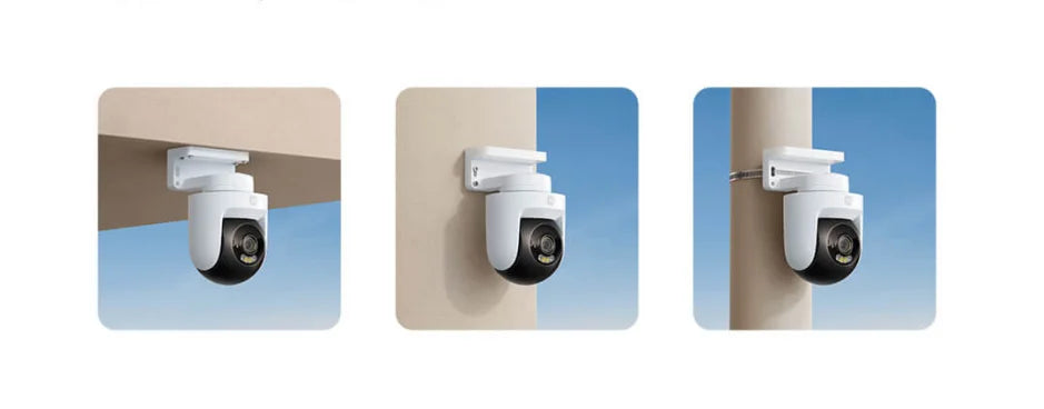 Xiaomi Smart Outdoor Camera 4 8 megapixel 4K image quality AI human-vehicle detection 360° PTZ Full color night vision IP66 CN