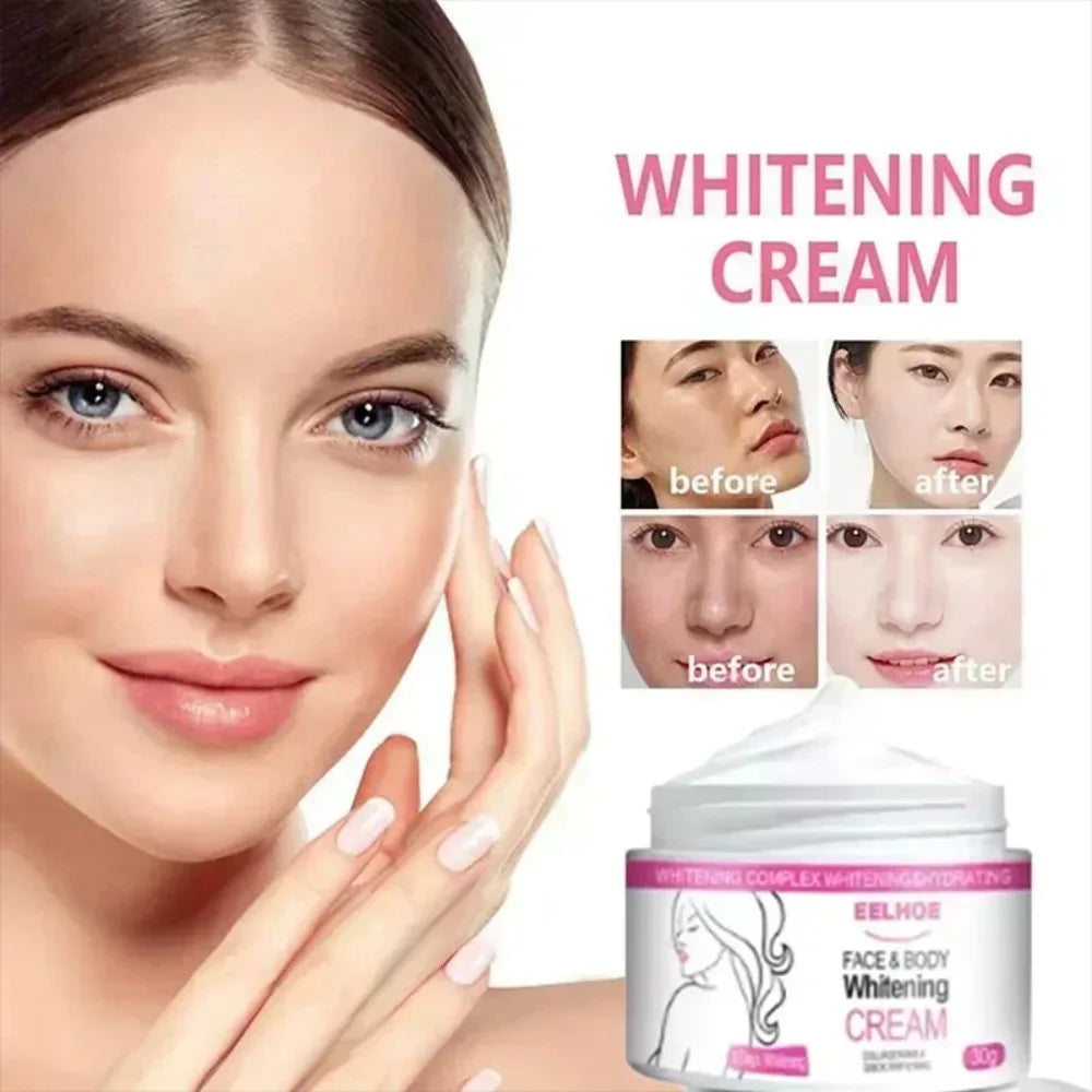 Niacinamide Body Whitening Cream For Underarm Bleaching Armpit Lightening Intimate Area Moisturizer Korean Skin Care Product