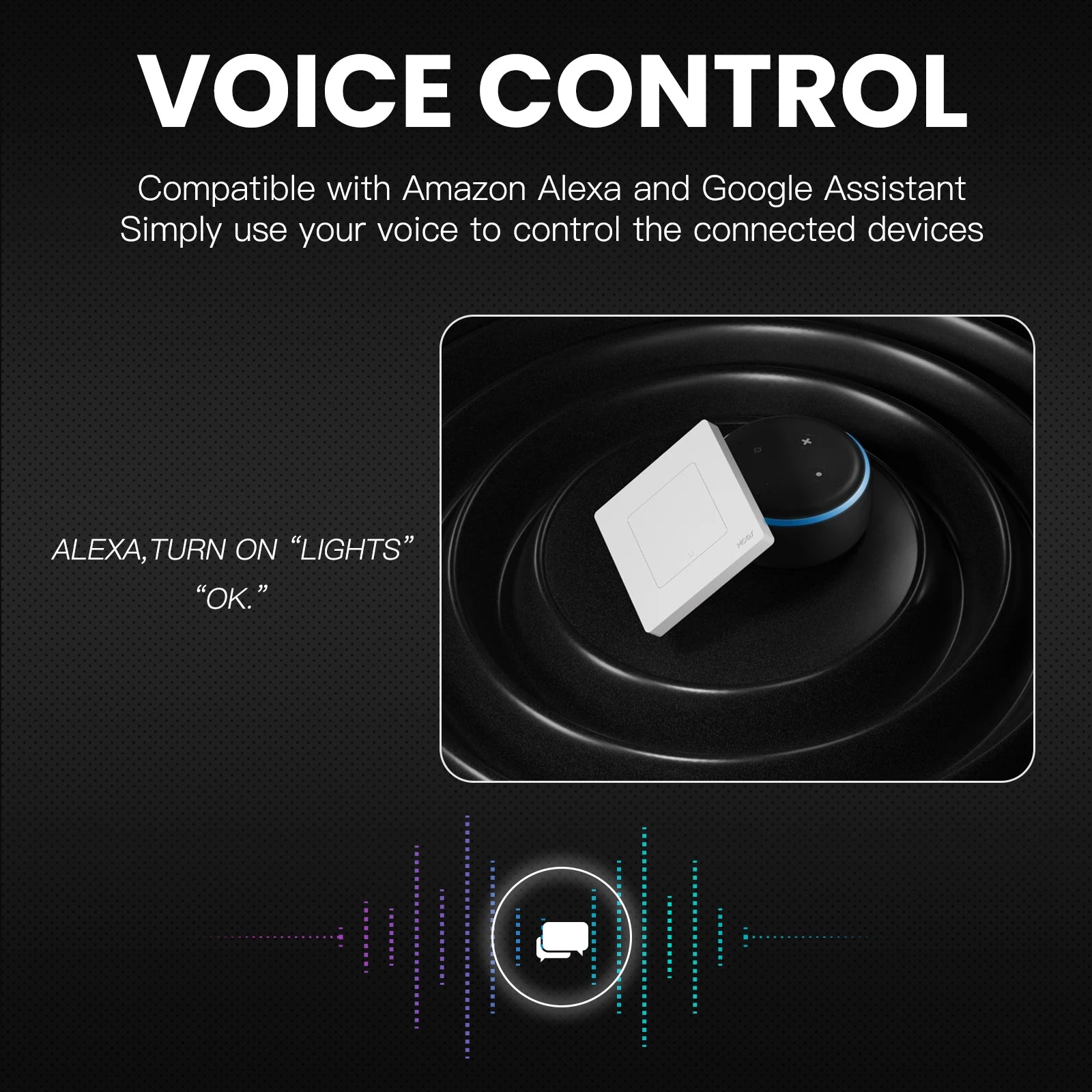 MOES New Star Ring Tuya Smart ZigBee3.0 Push Button Switch/Scene Switch Smart Life APP Remote Control Work with Alexa Google