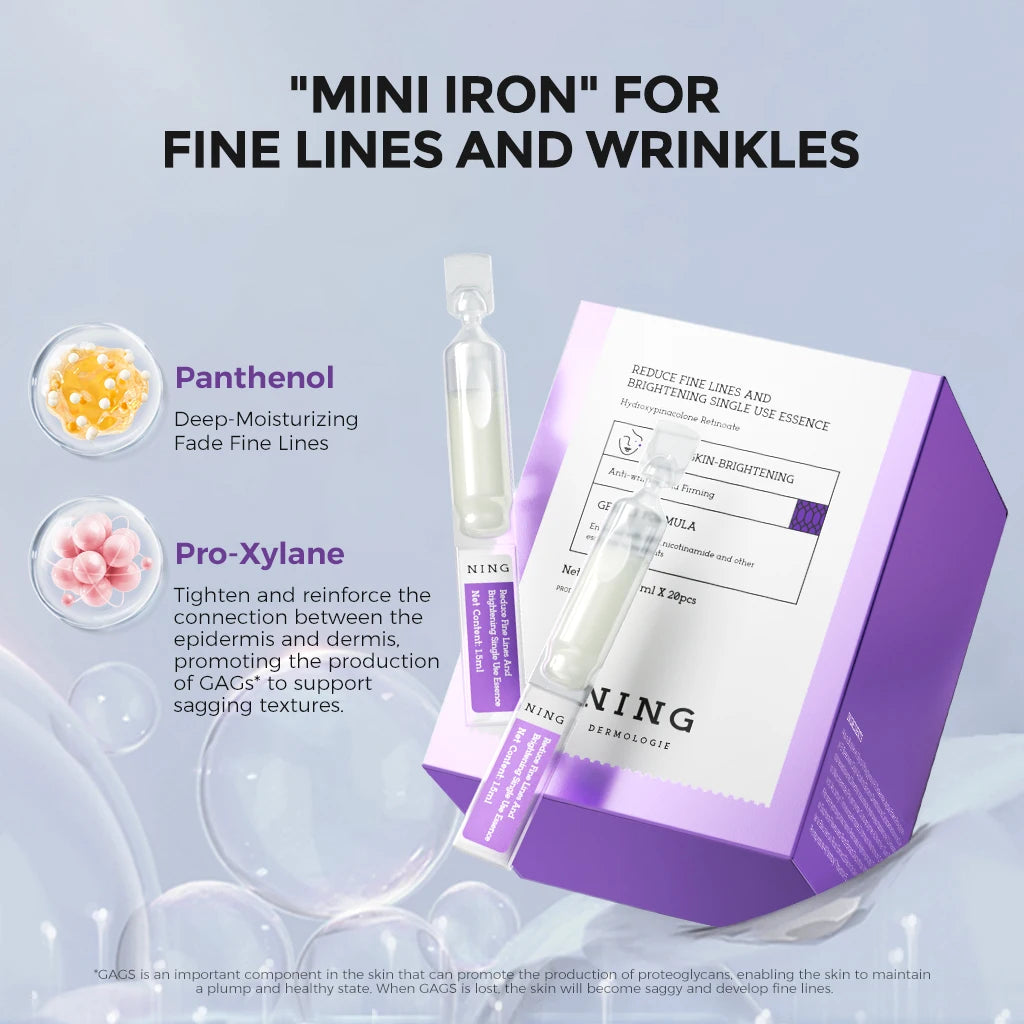 Peptides Retinol Serum Face Niacinamide Panthenol VC-IP Anti-Aging Wrinkle Dark Spot Repair 20x1.5ml Tightening Skin Repair