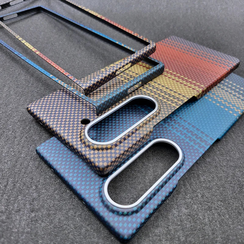 Samsung Galaxy Z Fold 7 Carbon Fiber Case with MagSafe Compatibility Tidesmit