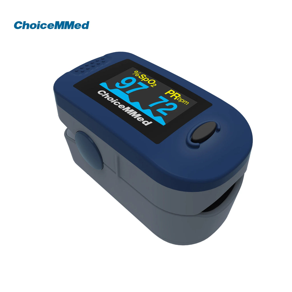 ChoiceMMed Portable Medical Finger Pulse Oximeter Blood Oxygen Heart Rate Monitor OLED Oximetro de dedo Saturometro de oxigeno