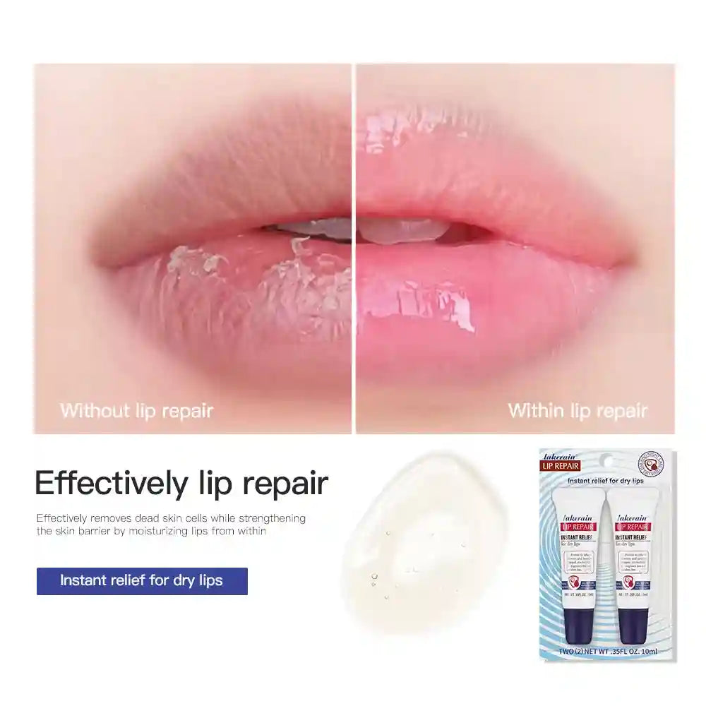 Lip Repair Gel 2pcs - Deep Moisturizing Balm for Dry Lips Lip Care Tidesmit