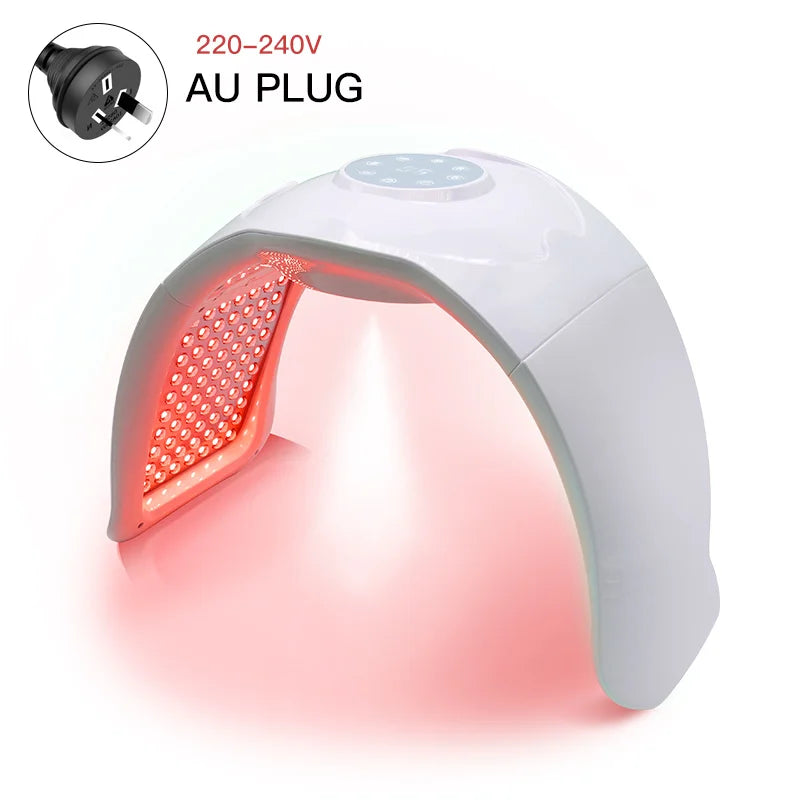 8 Colors Nano Spray LED Photon Skin Moisturizing PDT Mask Red Light Therapy Hydrotherapy Acne Wrinkle Remove Skin Care Spa Tools