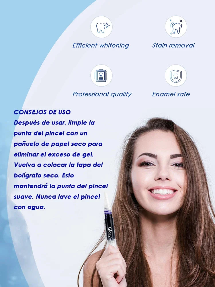 Teeth Whitening Pen for Sensitive Teeth | Gentle Stain Remover Lip Care Tidesmit