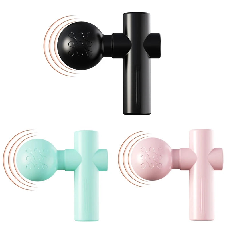 Mini Massage Gun for Deep Tissue Muscle Relief - USB Rechargeable Body Shaping Massage Equipment Tidesmit