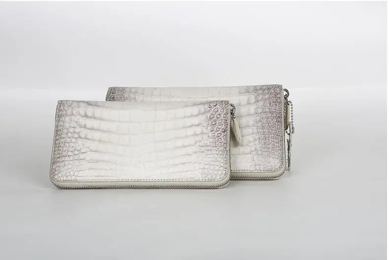 ourui Zipper male wallet Himalayan white long male handbags  men clutch bag