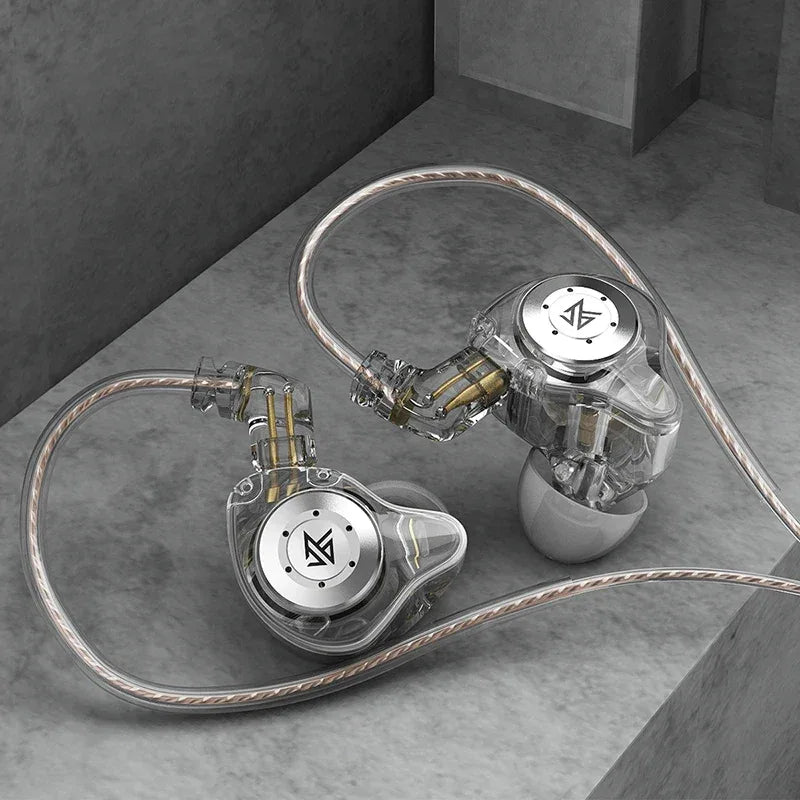 KZ edx pro Headset Dynamics in the Ear Monitor Hifi Wired Headset Bass Stereo Game Music Headset Noise Cancellation Headset Tidesmit