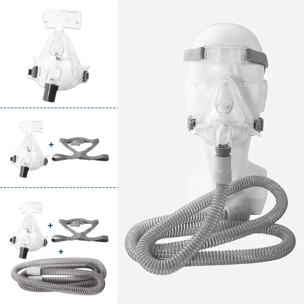 CPAP Nasal Face Mask for Auto CPAP BPAP Anti Snoring Sleep Prevent Apnea machine Sleep Nasal Full Face Mask Anti Snoring