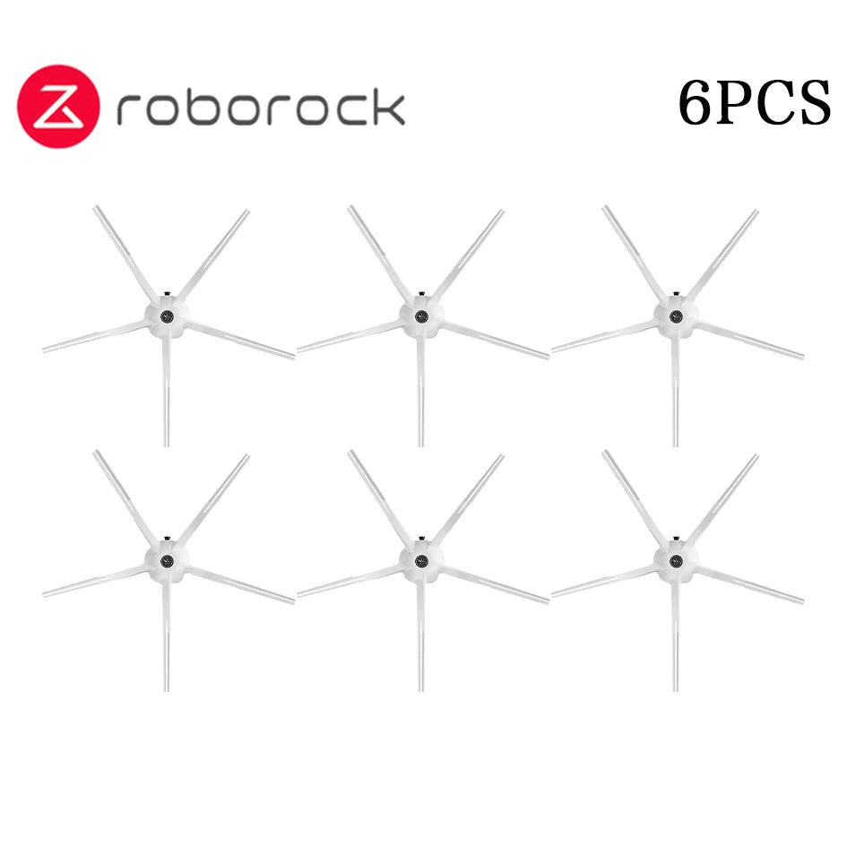 Tidesmit replacement accessory kit for Roborock S7 MaxV Ultra featuring brushes, mop, HEPA filter, and dust bags