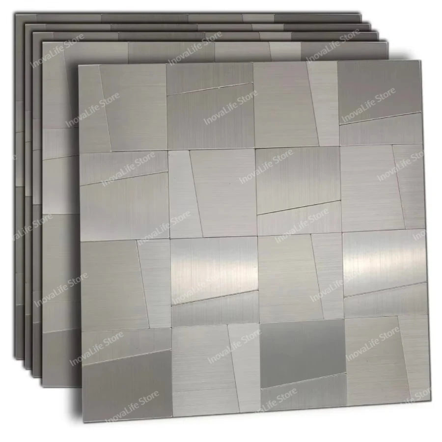 1pcs 30x30cm Waterproof 3d Wall Panels Mosaic Wall Tile Peel and Stick Self Adhesive Kitchen Bath Tile Fireproof Wall Stickers