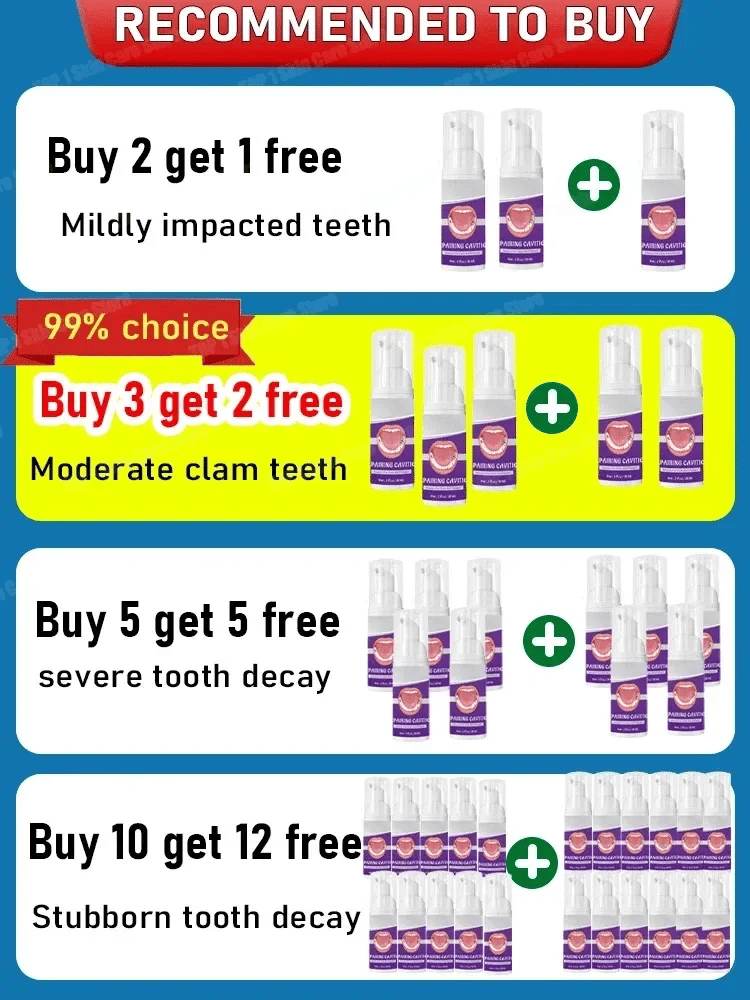 Tidesmit teeth whitening and cavity repair kit for plaque removal and dental enamel protection