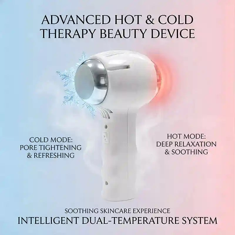 Facial Massager Ice Hammer - Electric Cold and Heat Therapy Device Eye Massage Instrument Tidesmit